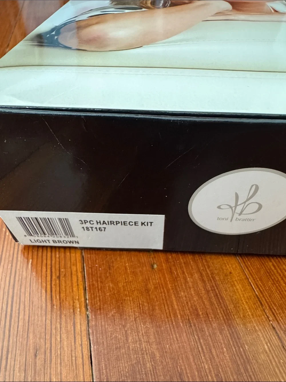 Toni Britton 3 Piece Hairpiece Wig Set NIB Light Brown